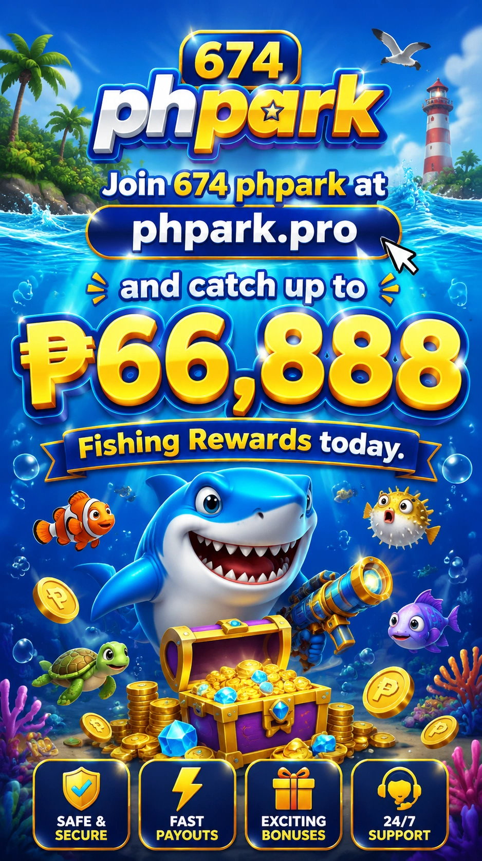 Phpark Fish mobile play image 2