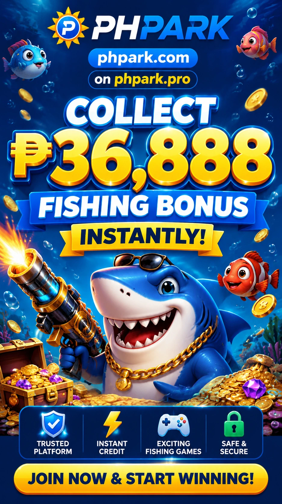 Phpark Fish mobile play image 3